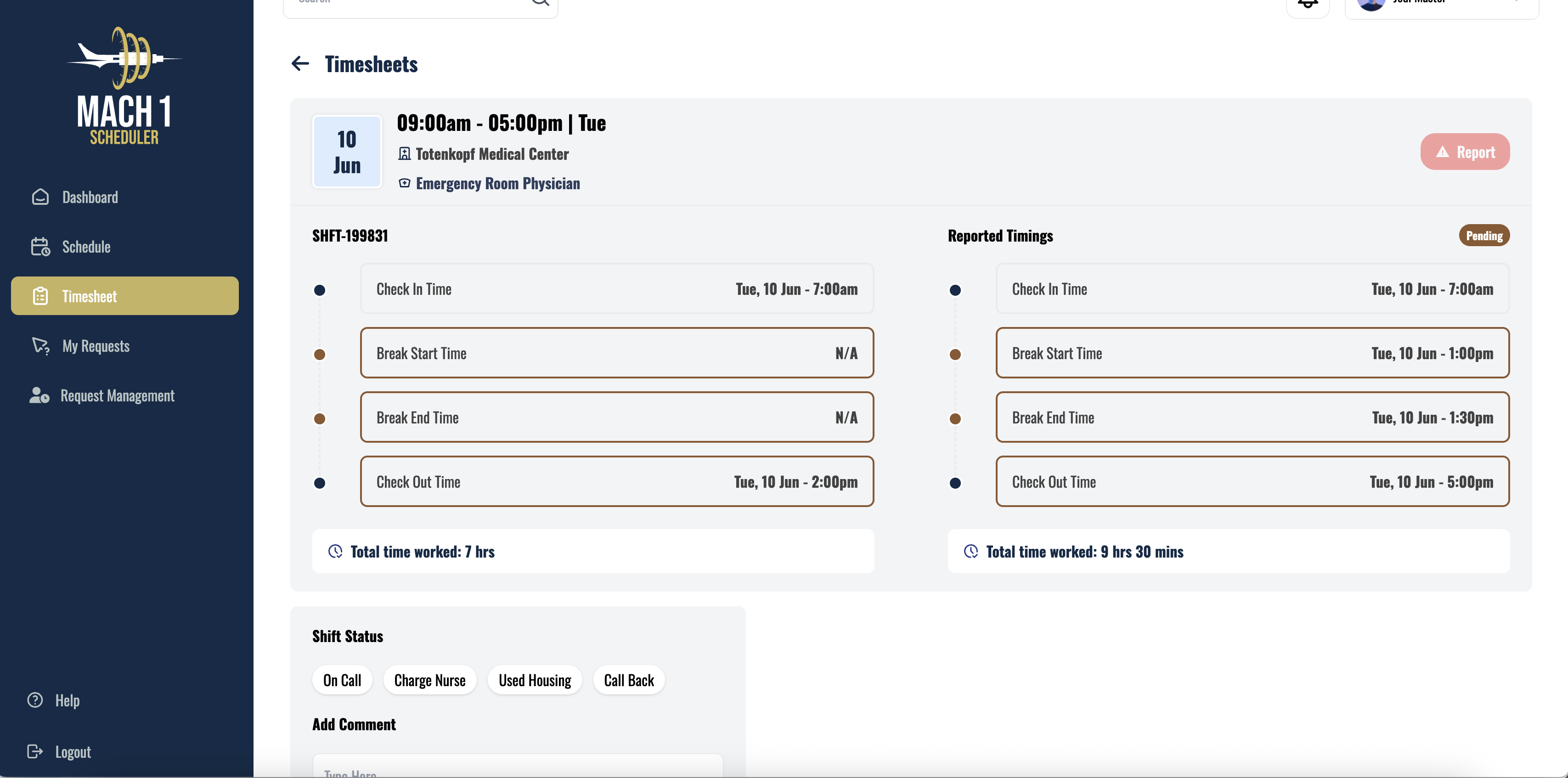 Built-in Timesheet Corrections Within the App (No more email chaos) illustration